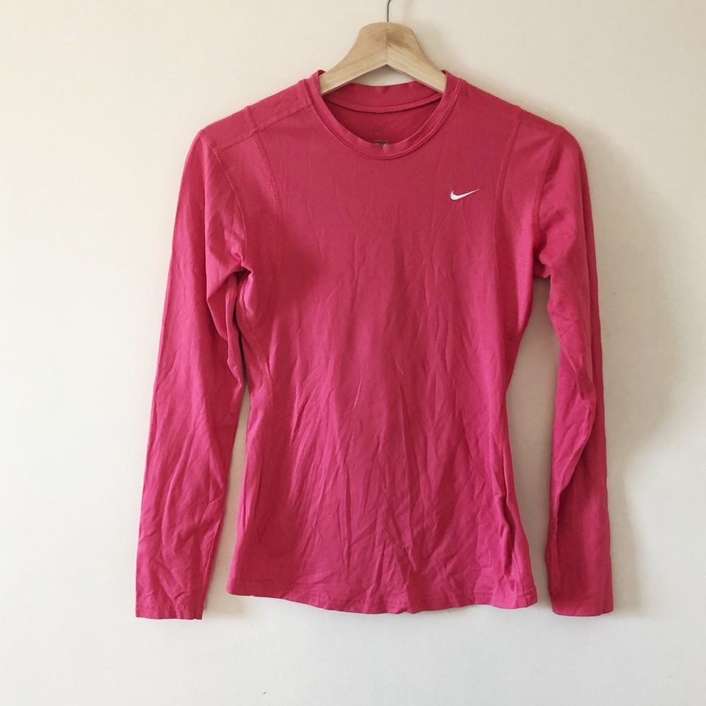 NIKE Dri-Fit long sleeve athletic top